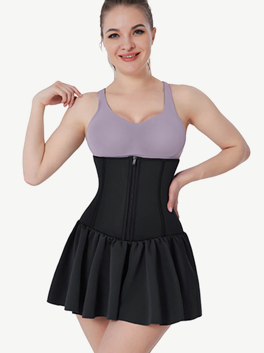 Steel Bone Neoprene Skirt Trainer