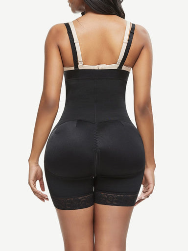 Lace Trim Full Body Shaper