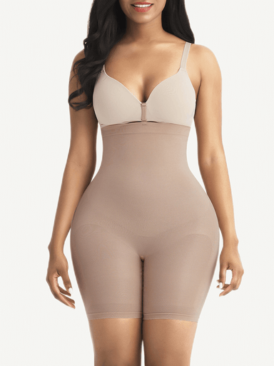 Buckle Strap Waist Trimmer Shorts