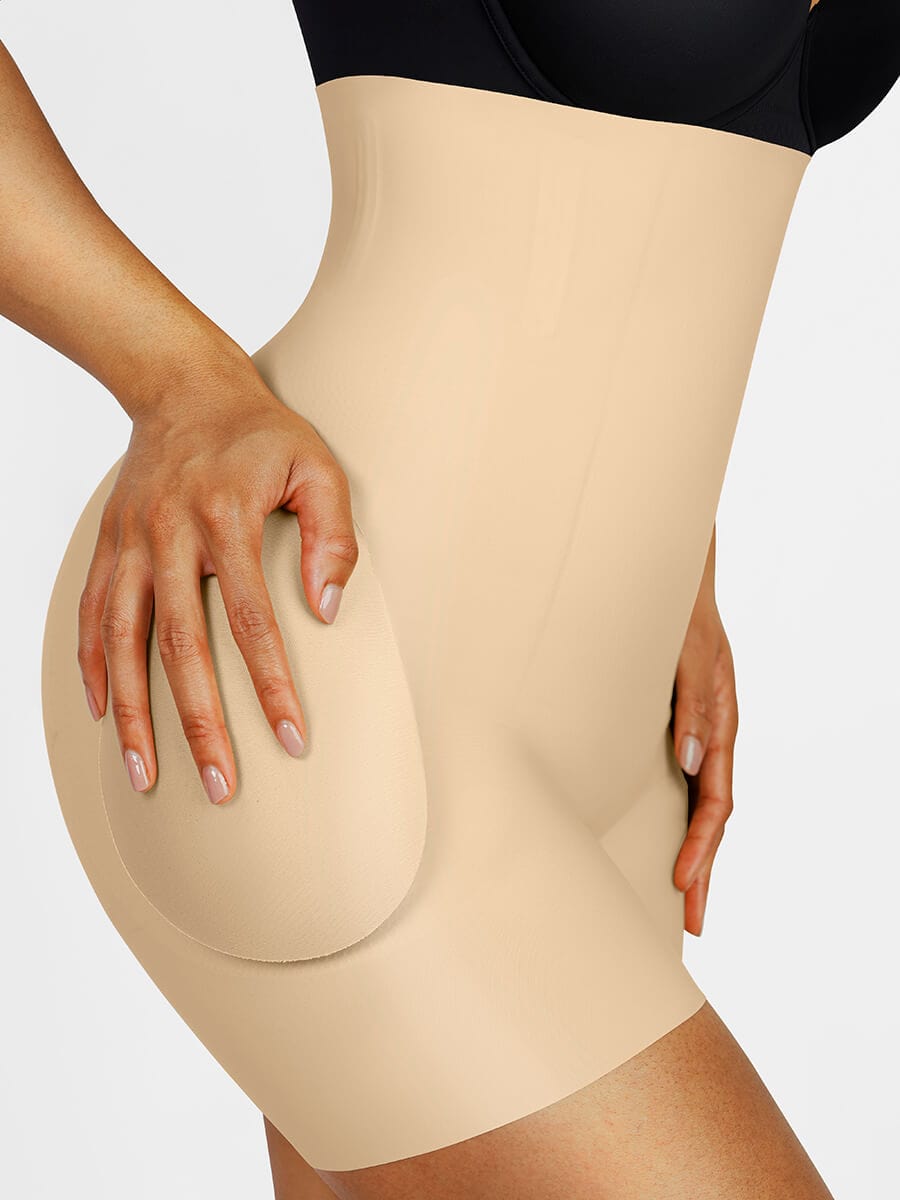 Hip Pad Butt Lifter Shorts
