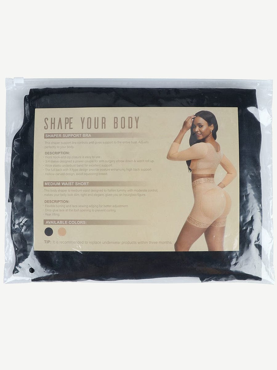 Lace Trim Butt Enhancer Panty