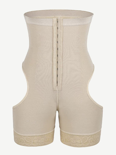 Open-Butt High-Waist Shaper Shorts