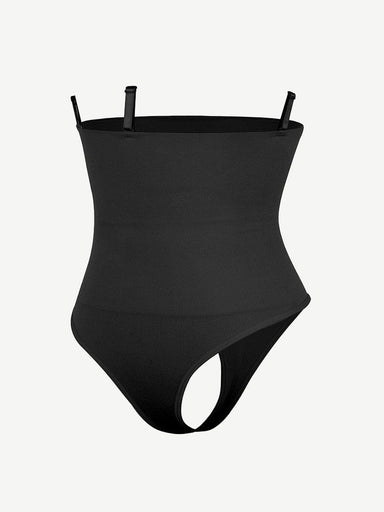 Bra-Clip High-Waist Thong Shaper