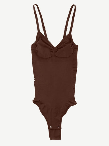 Open-Back Scoop Bodysuit