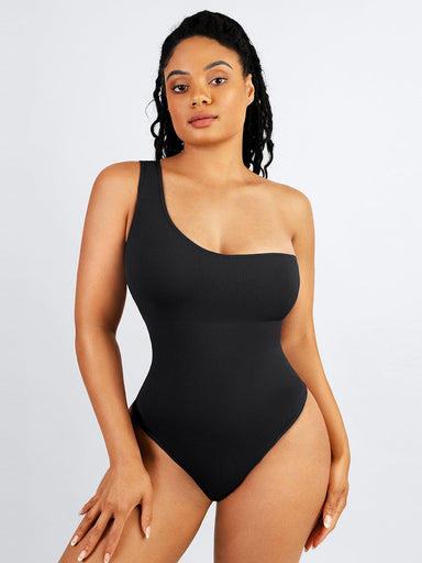 Seamless One-Shoulder Bodysuit