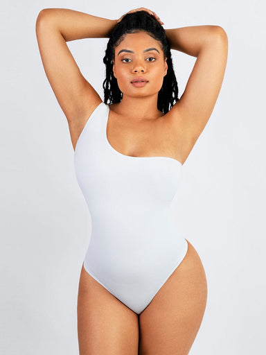 Seamless One-Shoulder Bodysuit