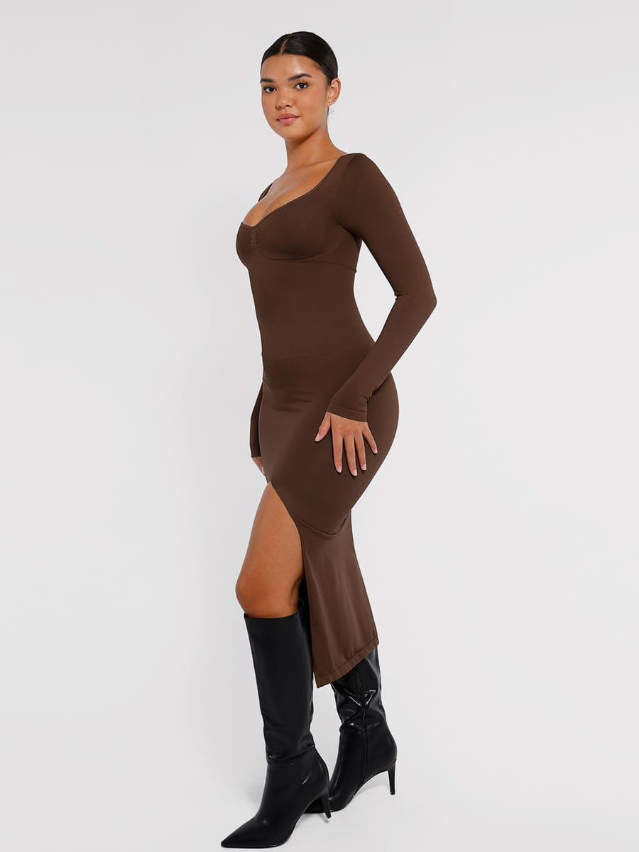 High Slit Maxi Dress