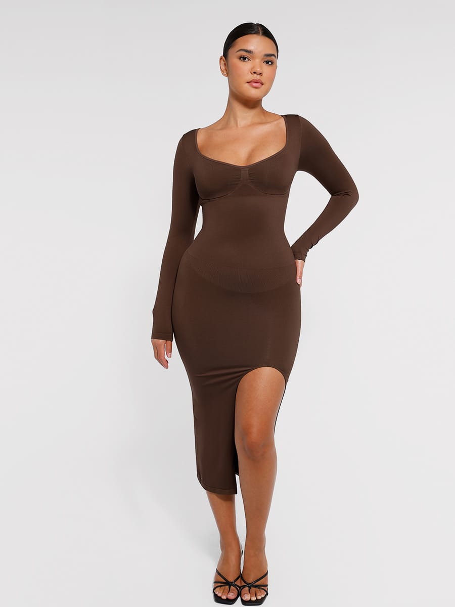 High Slit Maxi Dress