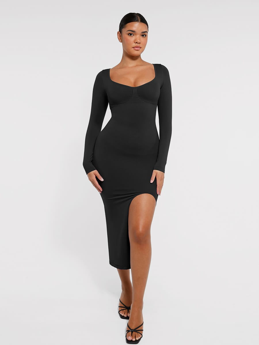 High Slit Maxi Dress