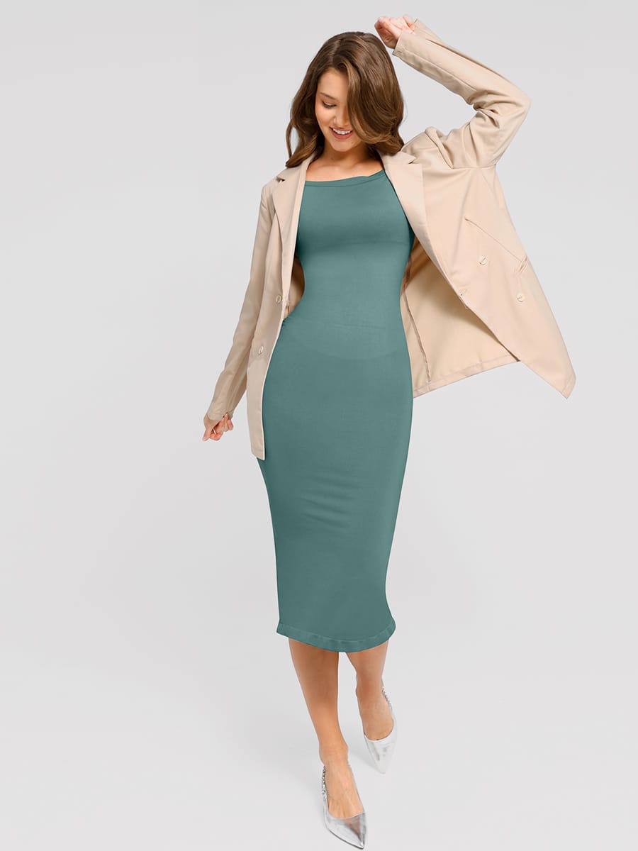 Off-Shoulder Seamless Shaping Dress