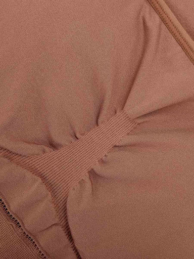 Square-Neck Waist Control Dress