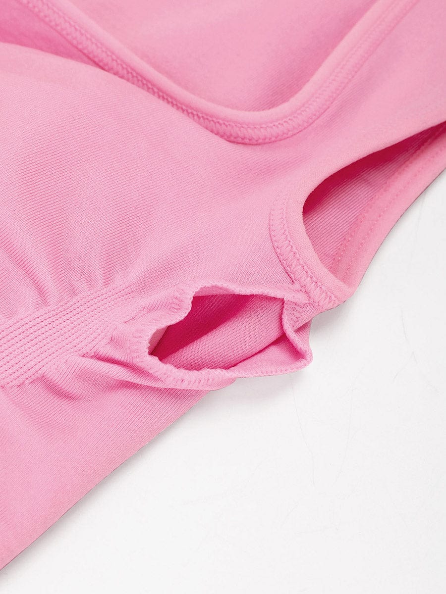 Square-Neck Waist Control Dress