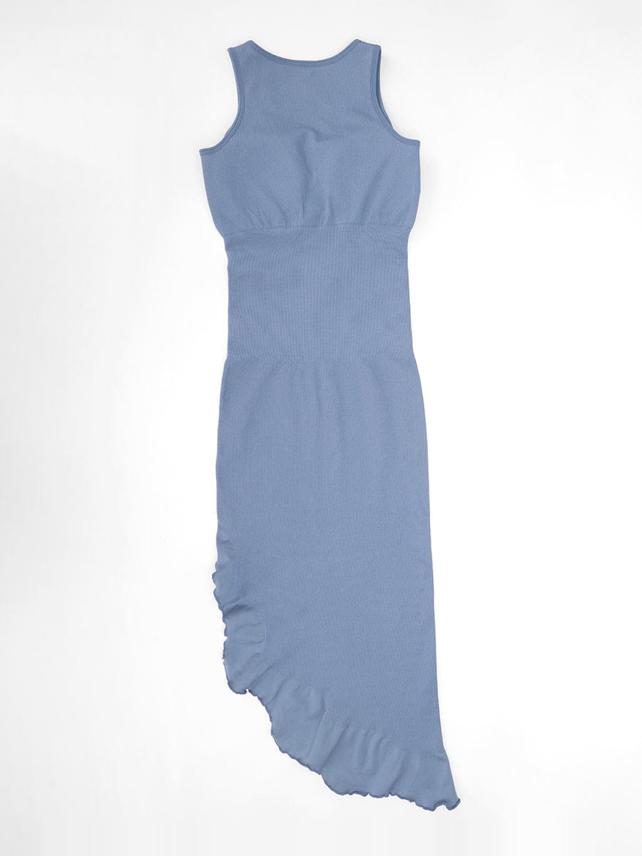 Ruffle Hem Shaping Dress
