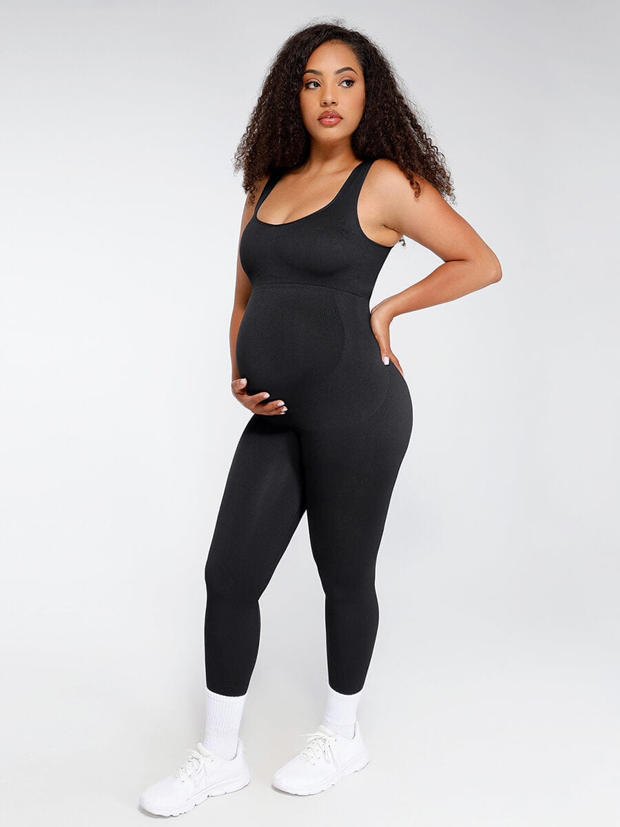 Cross-Back Maternity Catsuit