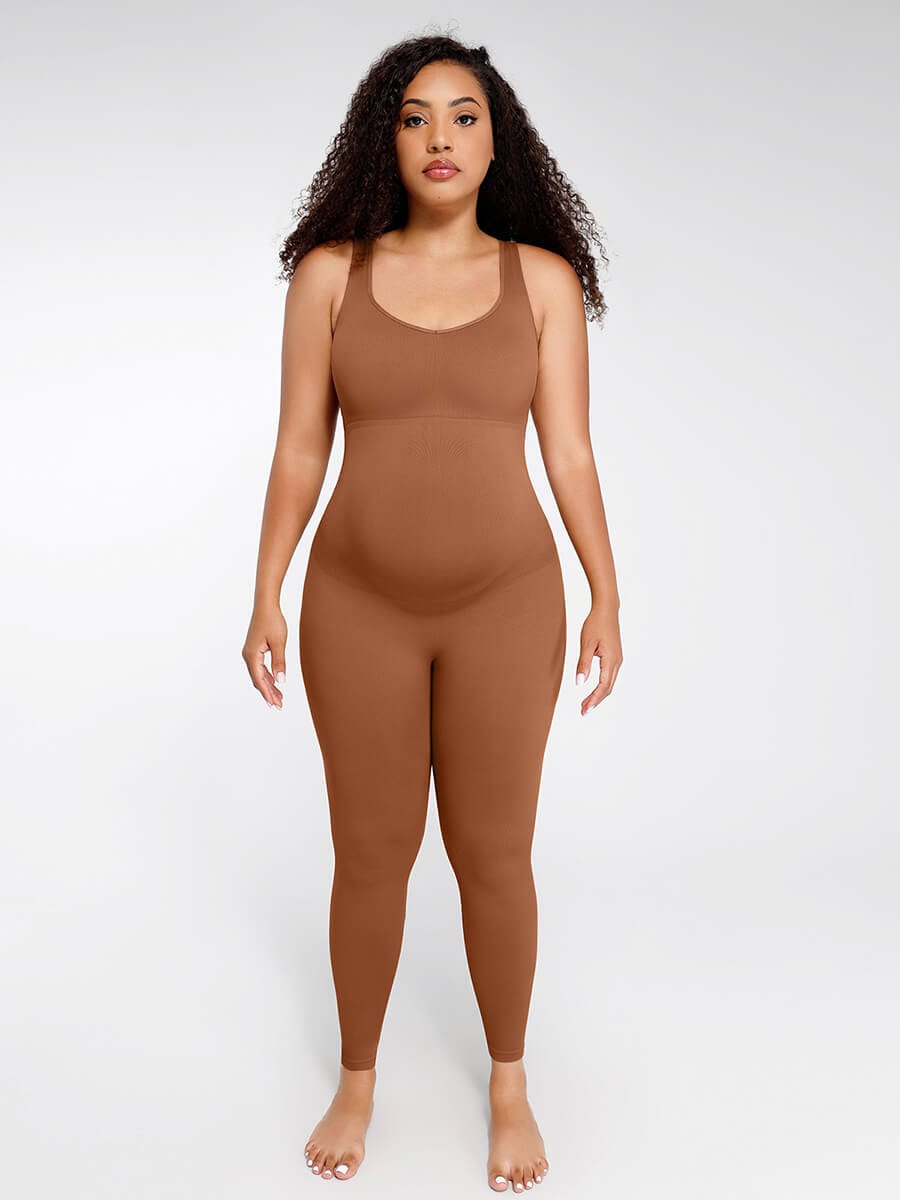 Cross-Back Maternity Catsuit