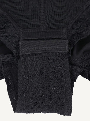 U-Bust Lace Front Zip Bodysuit