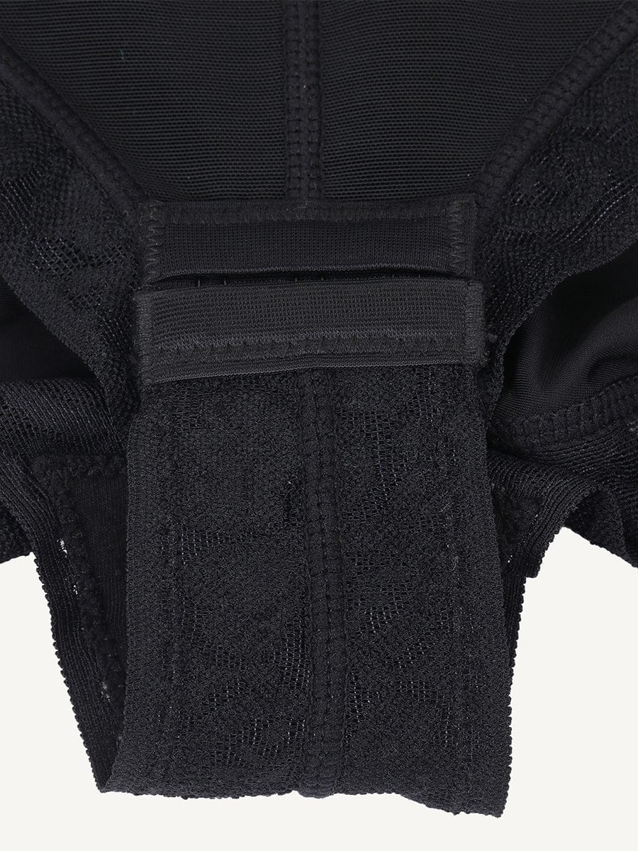 U-Bust Lace Front Zip Bodysuit