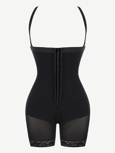 Detachable Strap Zip Body Shaper