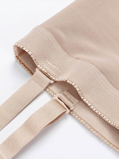 Detachable Strap Zip Body Shaper