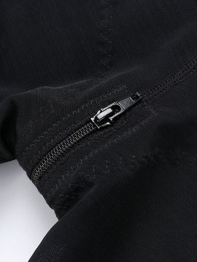 Detachable Strap Zip Body Shaper