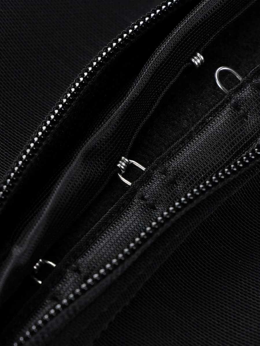 Detachable Strap Zip Body Shaper