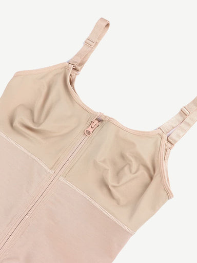 Front Zip Smoothing Body Shaper