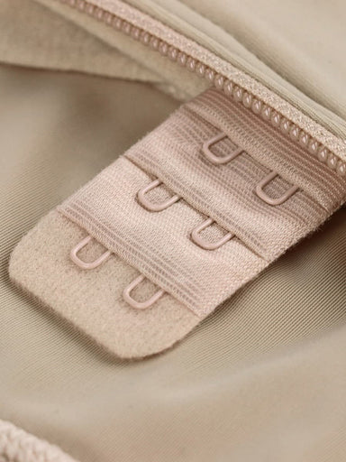 Front Zip Smoothing Body Shaper