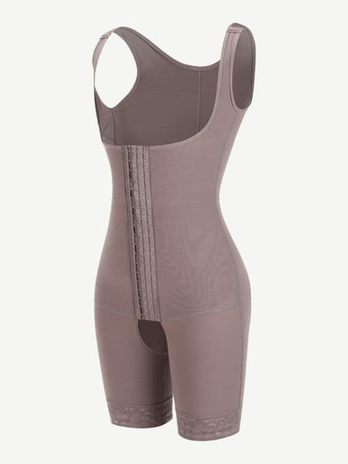Three-Hook Compression Body Shaper