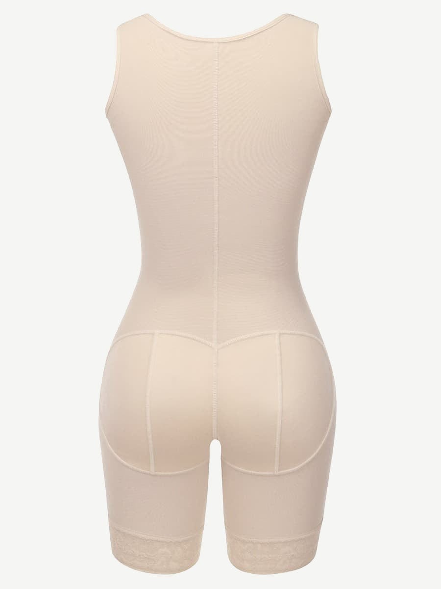 Three-Hook Compression Body Shaper