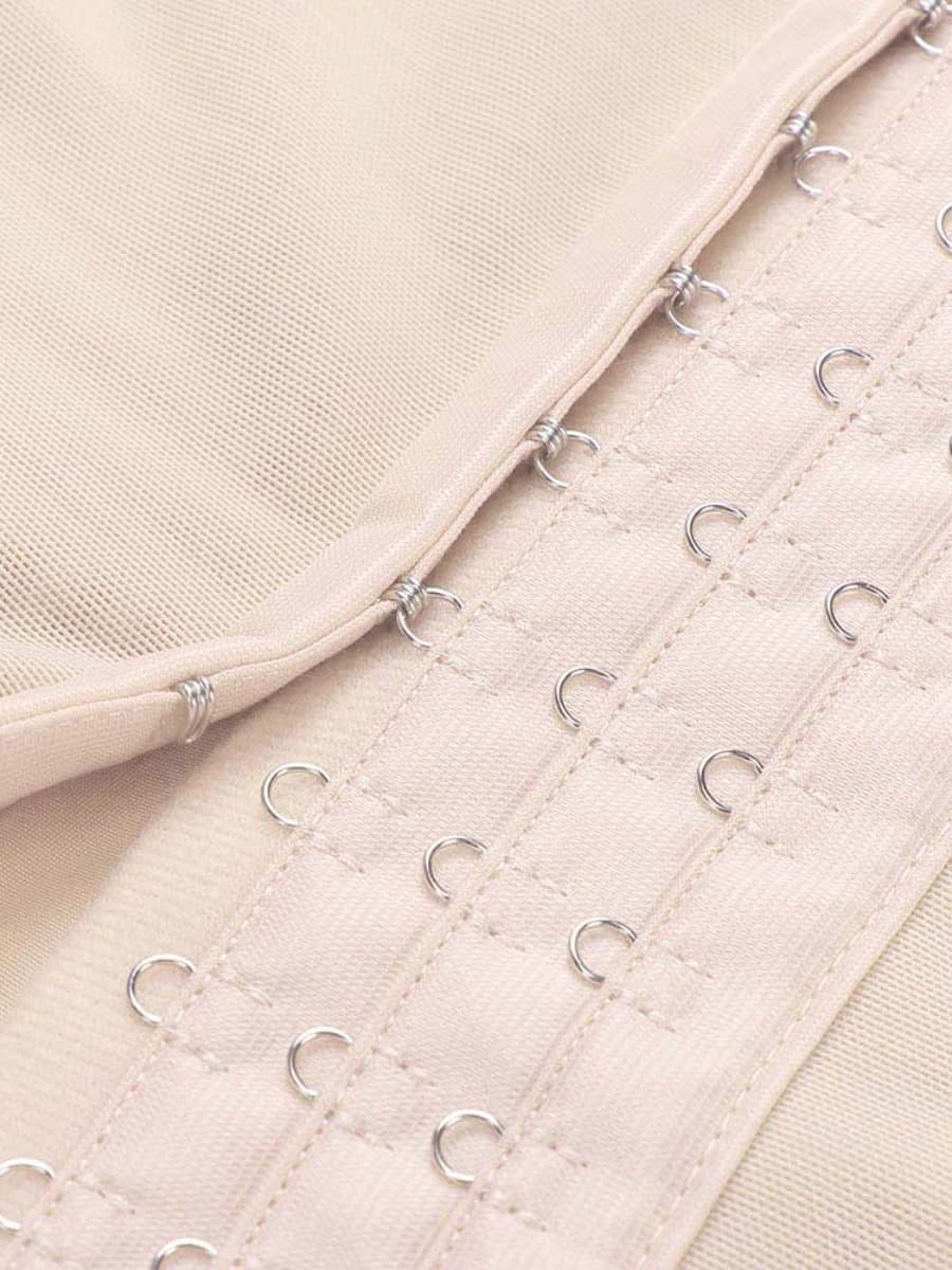 Three-Hook Compression Body Shaper