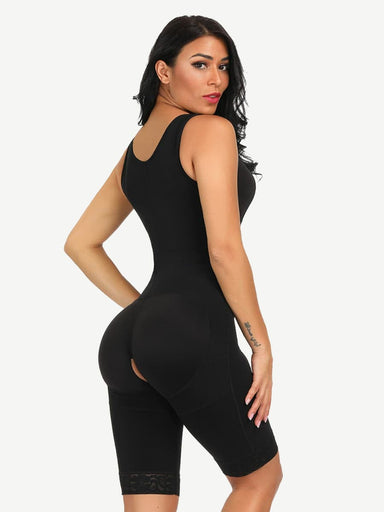 Crotchless Hook Front Bodysuit