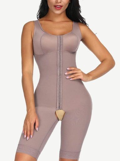 Crotchless Hook Front Bodysuit