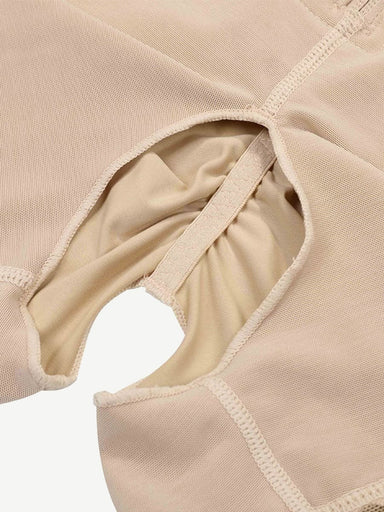 Under bust Zip Front Body Shaper