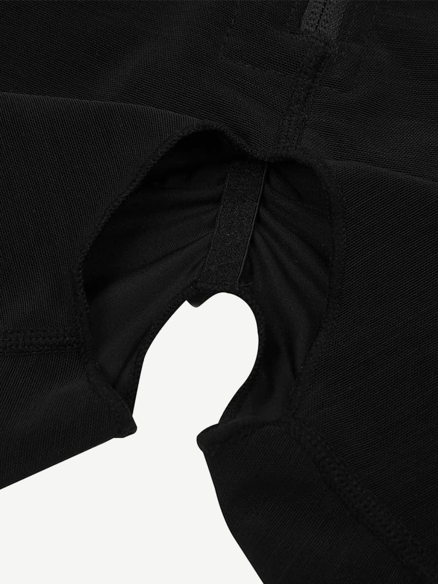 Under bust Zip Front Body Shaper