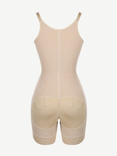 Under bust Zip Front Body Shaper