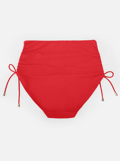 Deep V Drawstring Tummy Swimsuit
