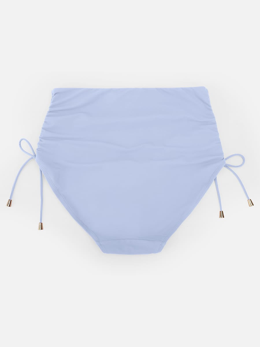 Deep V Drawstring Tummy Swimsuit