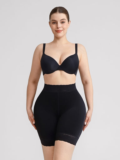 Boned High-Waist Booty Lift Boyshort