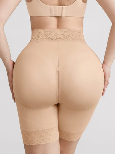 Boned High-Waist Booty Lift Boyshort