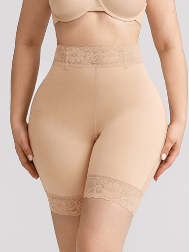 Boned High-Waist Booty Lift Boyshort