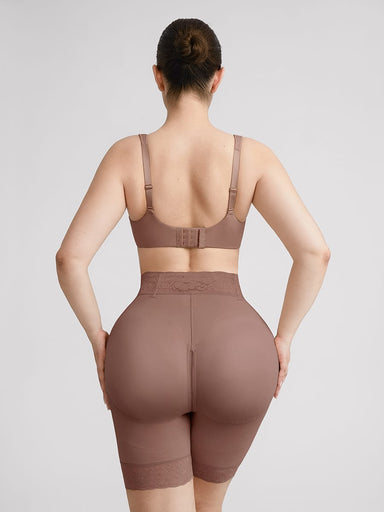 Boned High-Waist Booty Lift Boyshort
