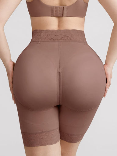 Boned High-Waist Booty Lift Boyshort