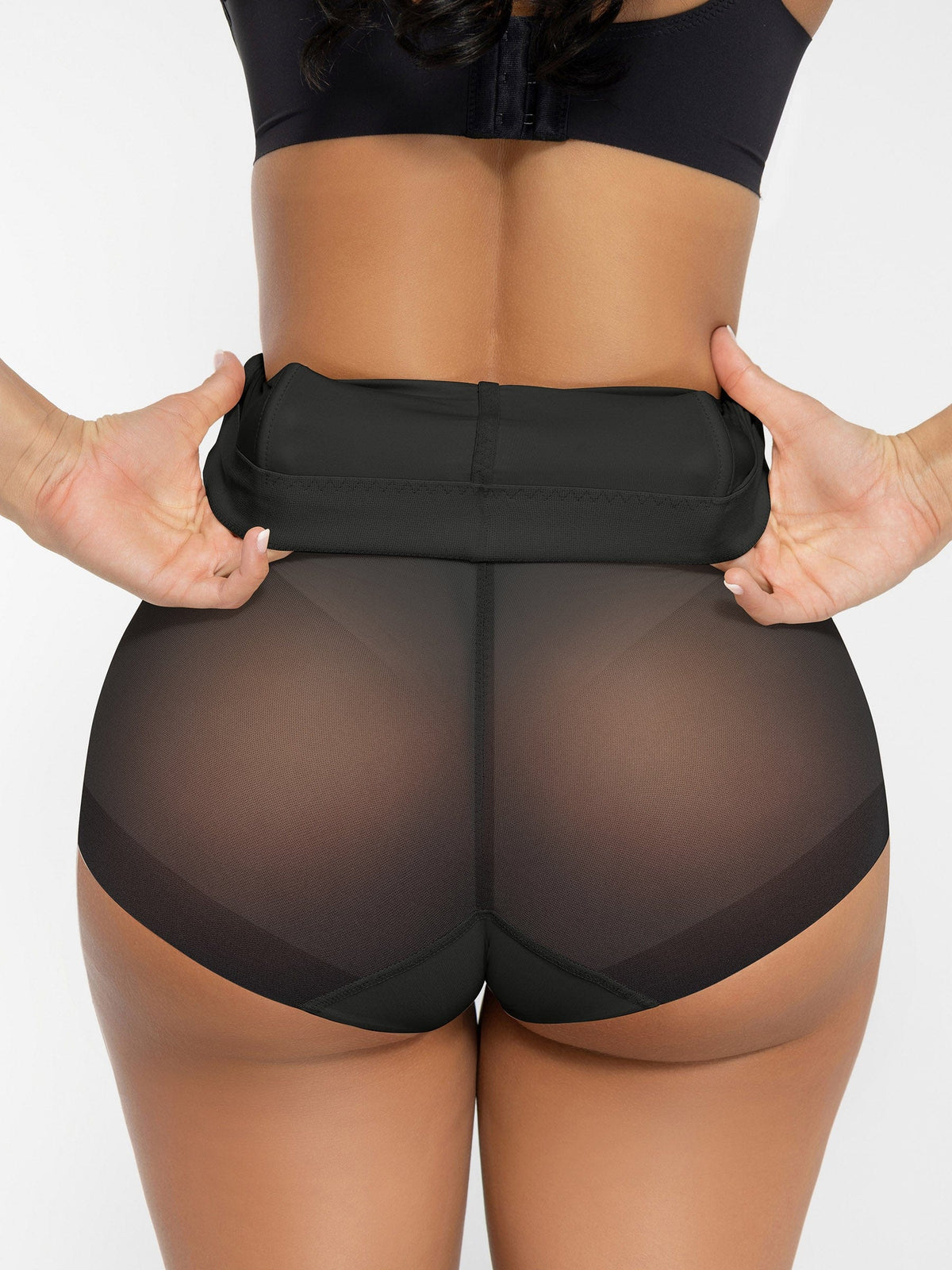 Steel Bone Mesh Sculpting Panty