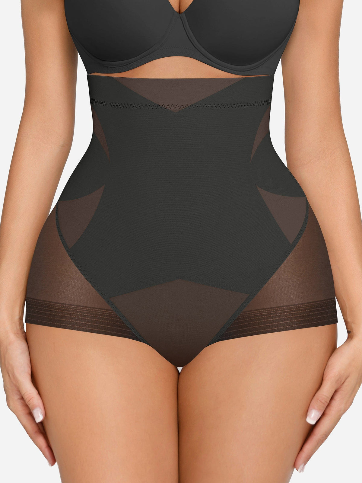 Steel Bone Mesh Sculpting Panty
