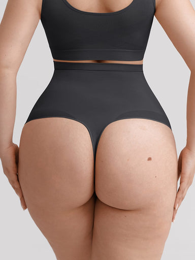 High-Waist Anti-Roll Thong Shaper