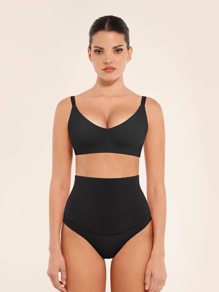 Dual-Layer Waist Shaping Thong