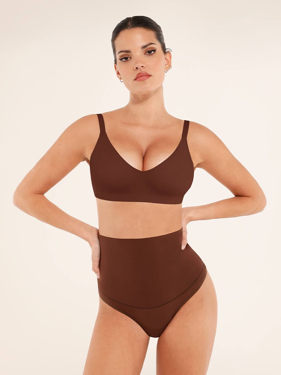 Dual-Layer Waist Shaping Thong