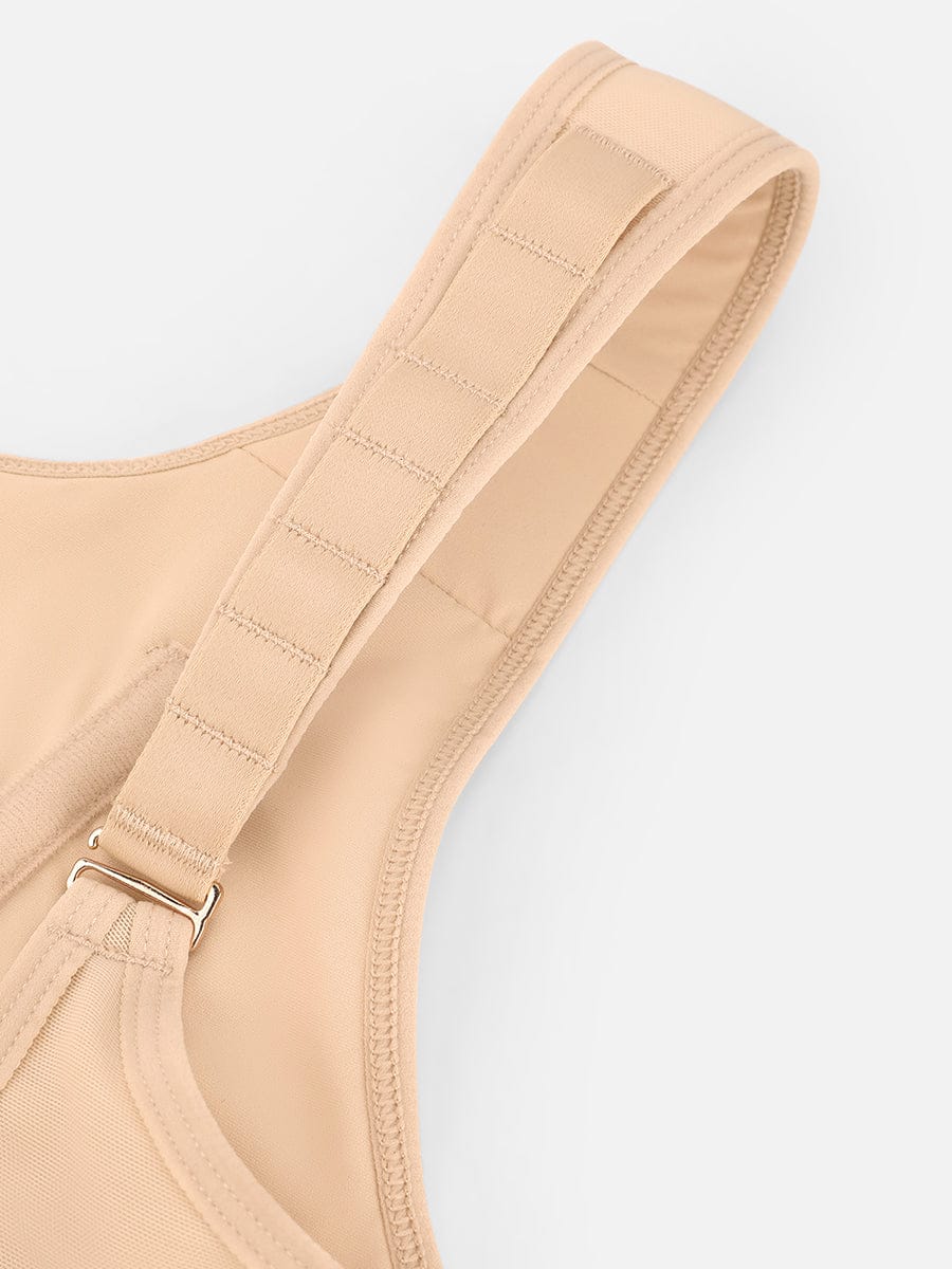 Mesh Chest Support Cincher Tank