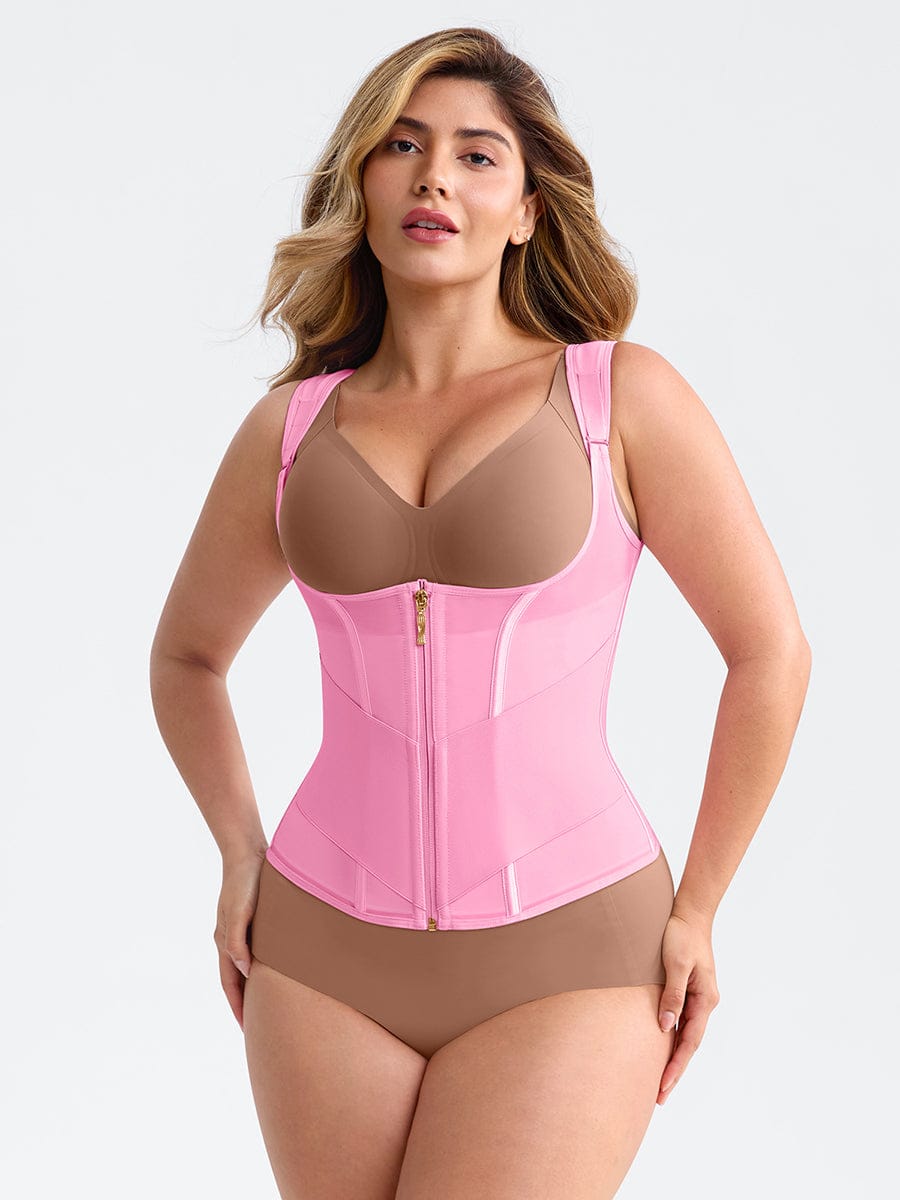 Mesh Chest Support Cincher Tank