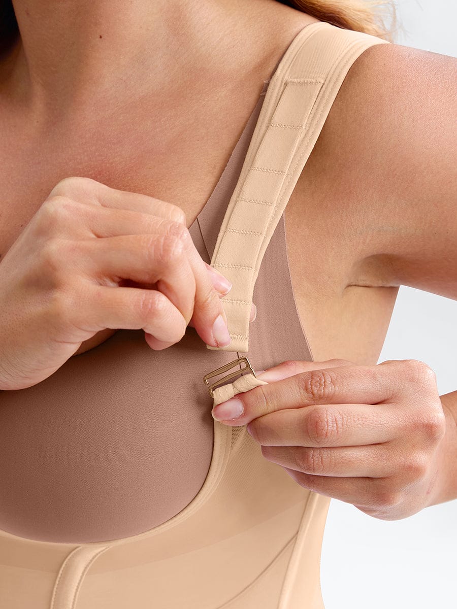 Mesh Chest Support Cincher Tank